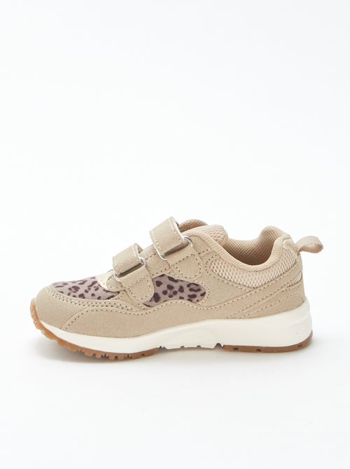 Sneakers tipo running leopardate - Kiabi