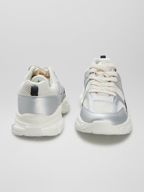 Sneakers tipo running suola chunky - Kiabi