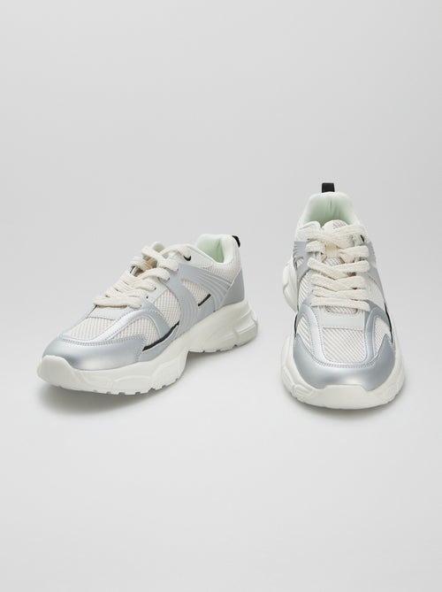 Sneakers tipo running suola chunky - Kiabi