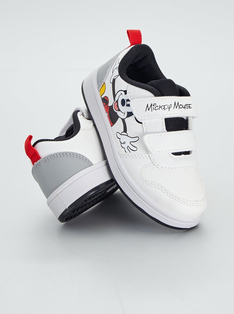 Sneakers 'Topolino' con strappi bianco - Kiabi