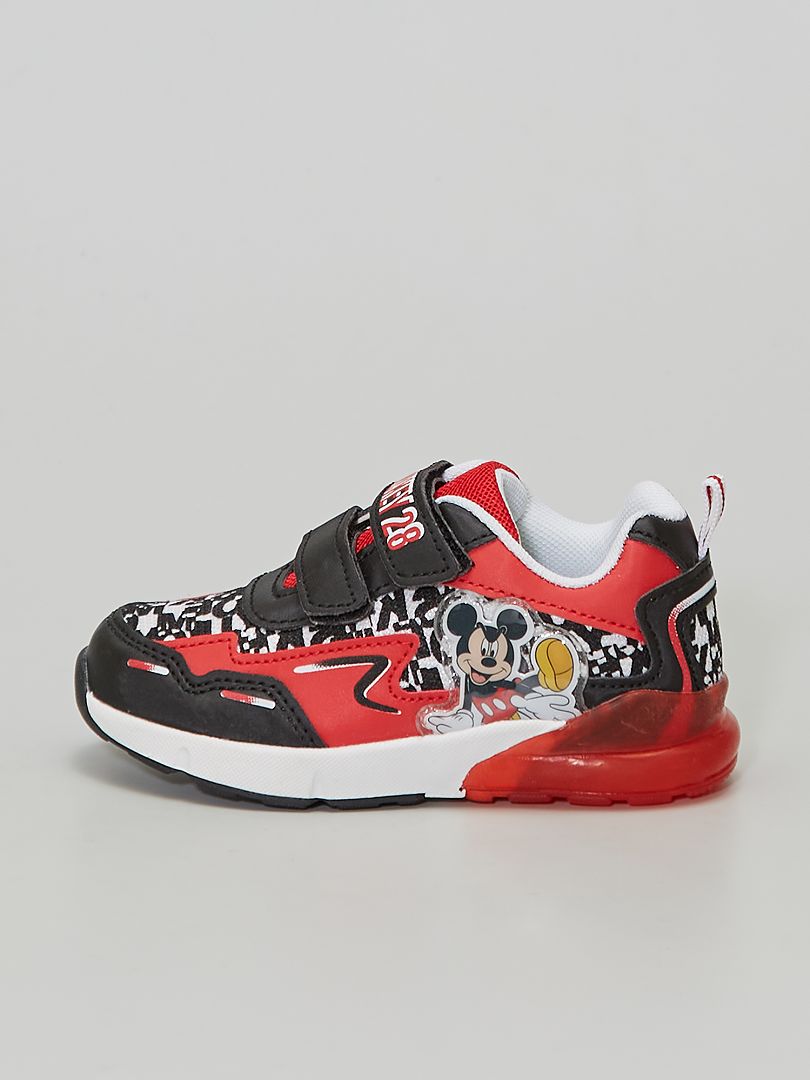 Sneakers 'Topolino' con strappi rosso - Kiabi