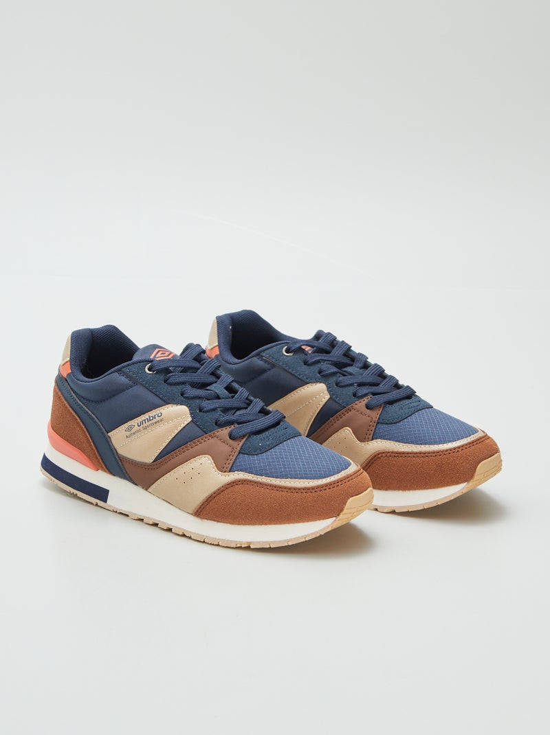 Sneakers 'Umbro' multi-materiale e multicolori MARRONE - Kiabi