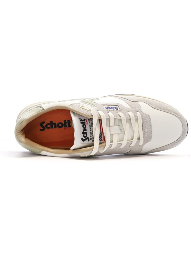 Sneakers Uomo Schott Bianco - Kiabi