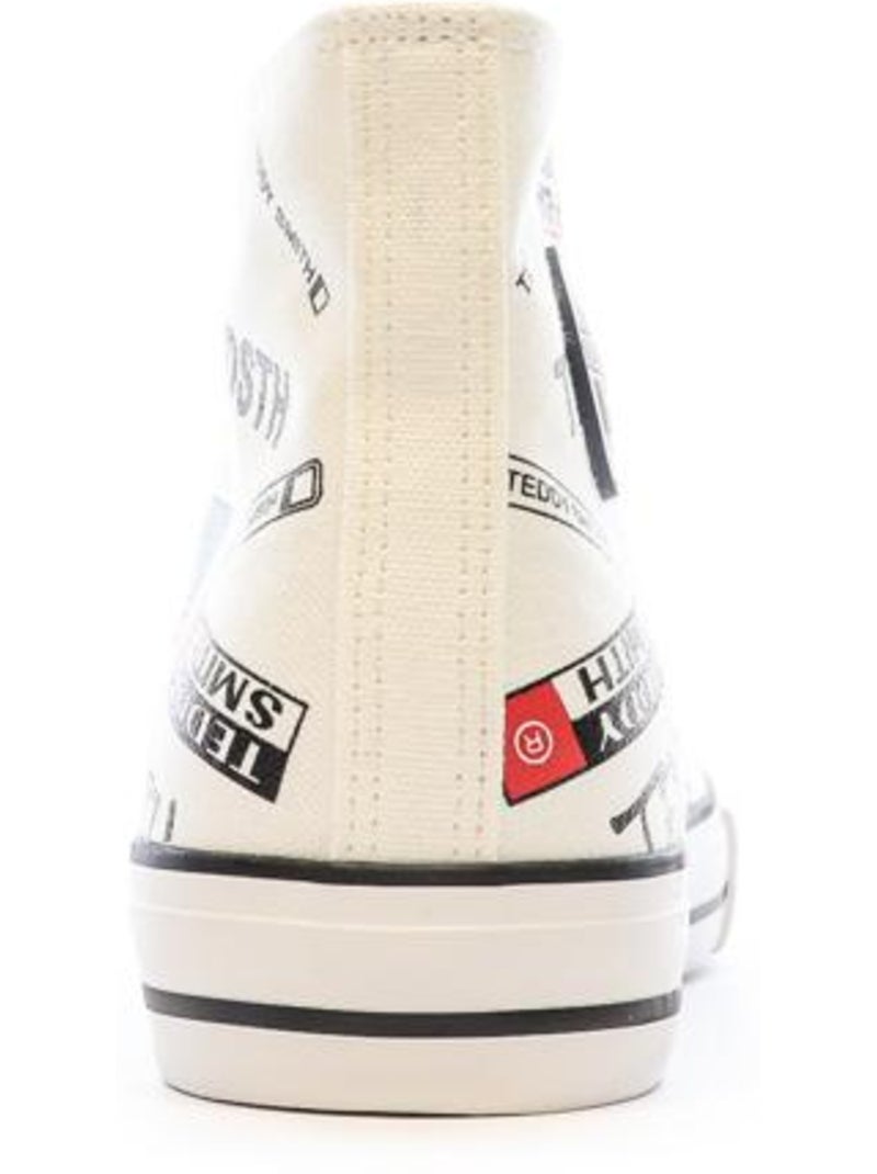 Sneakers Uomo Teddy Smith Alte alla Caviglia Bianco - Kiabi
