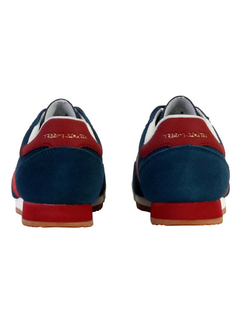 Sneakers Uomo Teddy Smith Scamosciate Blu marino - Kiabi