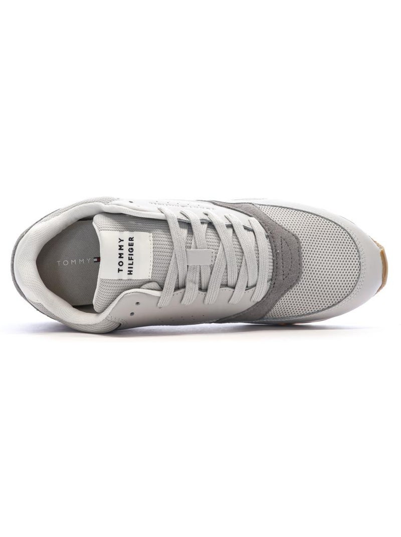 Sneakers Uomo Tommy Hilfiger Grigio argentato - Kiabi