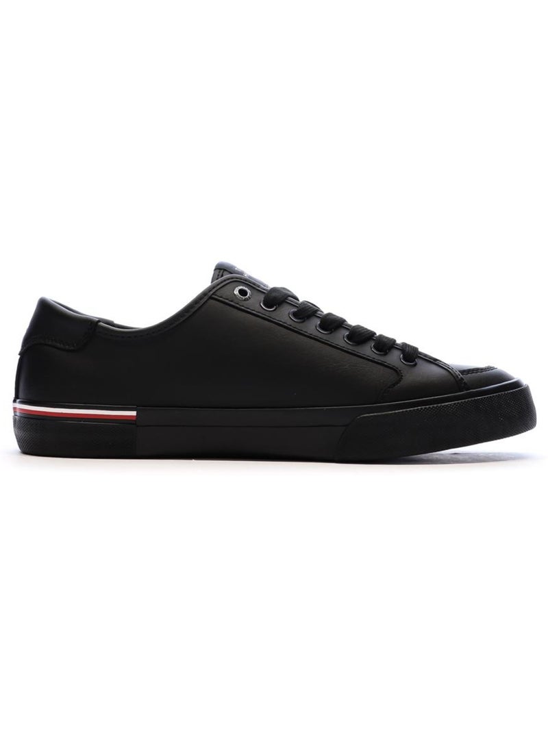 Sneakers Uomo Tommy Hilfiger in Pelle Nero - Kiabi