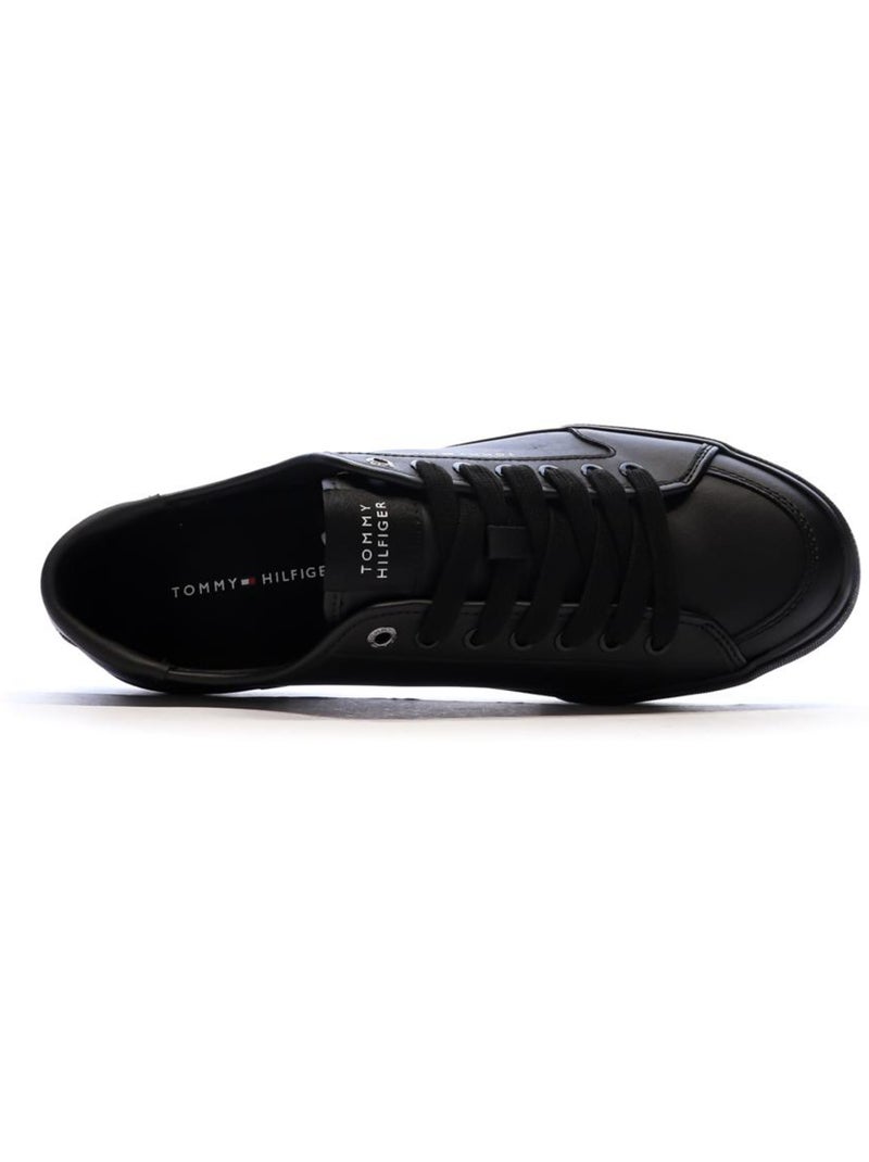 Sneakers Uomo Tommy Hilfiger in Pelle Nero - Kiabi
