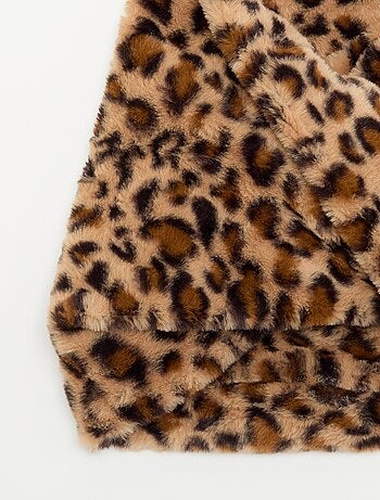 Snood caldo leopardato