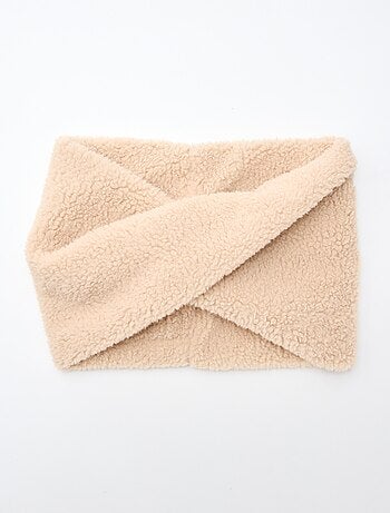 Snood effetto montone spesso
