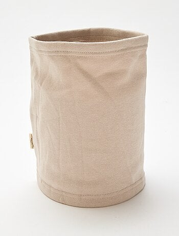 Snood in felpa tinta unita