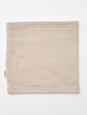 Snood in felpa tinta unita