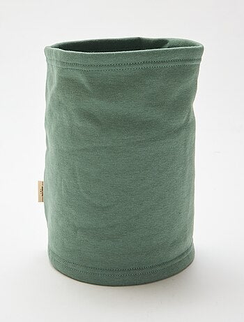 Snood in felpa tinta unita