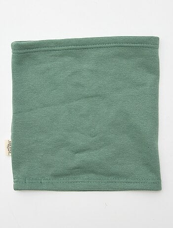 Snood in felpa tinta unita