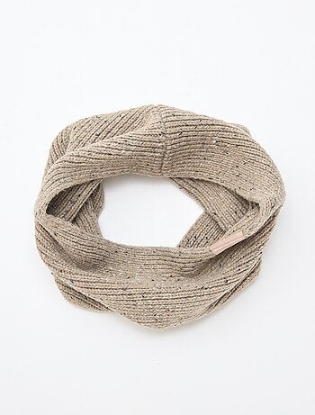 Snood in maglia fantasia