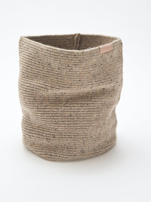 Snood in maglia fantasia - Kiabi