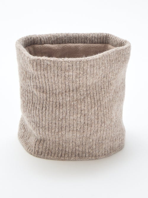 Snood in maglia tinta unita - Kiabi