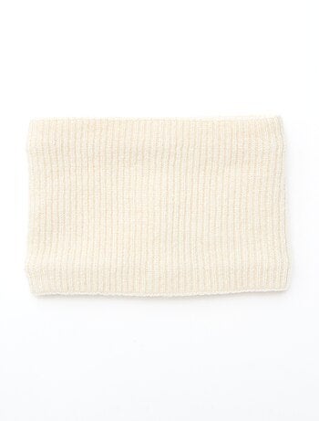 Snood in maglia tinta unita