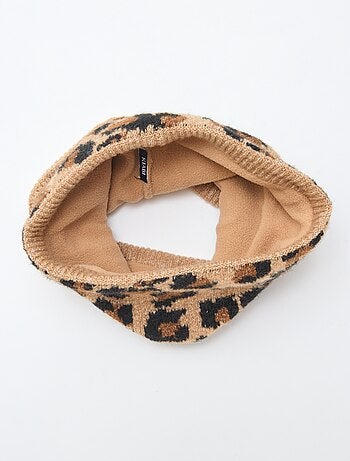 Snood in maglia tinta unita