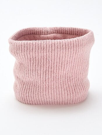 Snood in maglia tinta unita