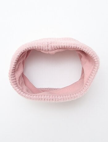 Snood in maglia tinta unita