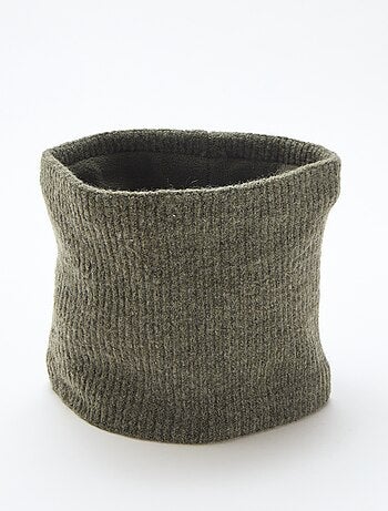 Snood in maglia tinta unita