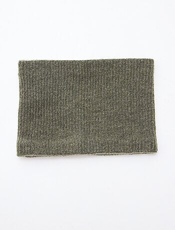 Snood in maglia tinta unita