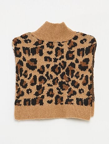 Snood plastron collo alto