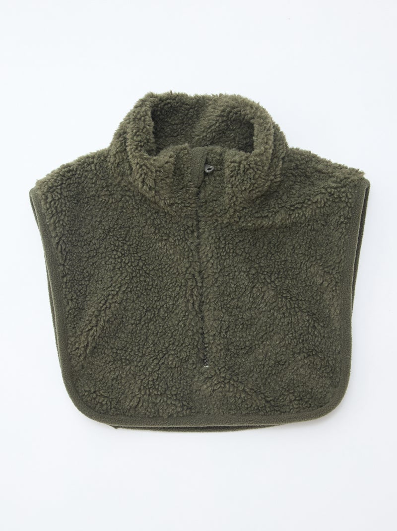 Snood plastron morbidissimo Kaki - Kiabi