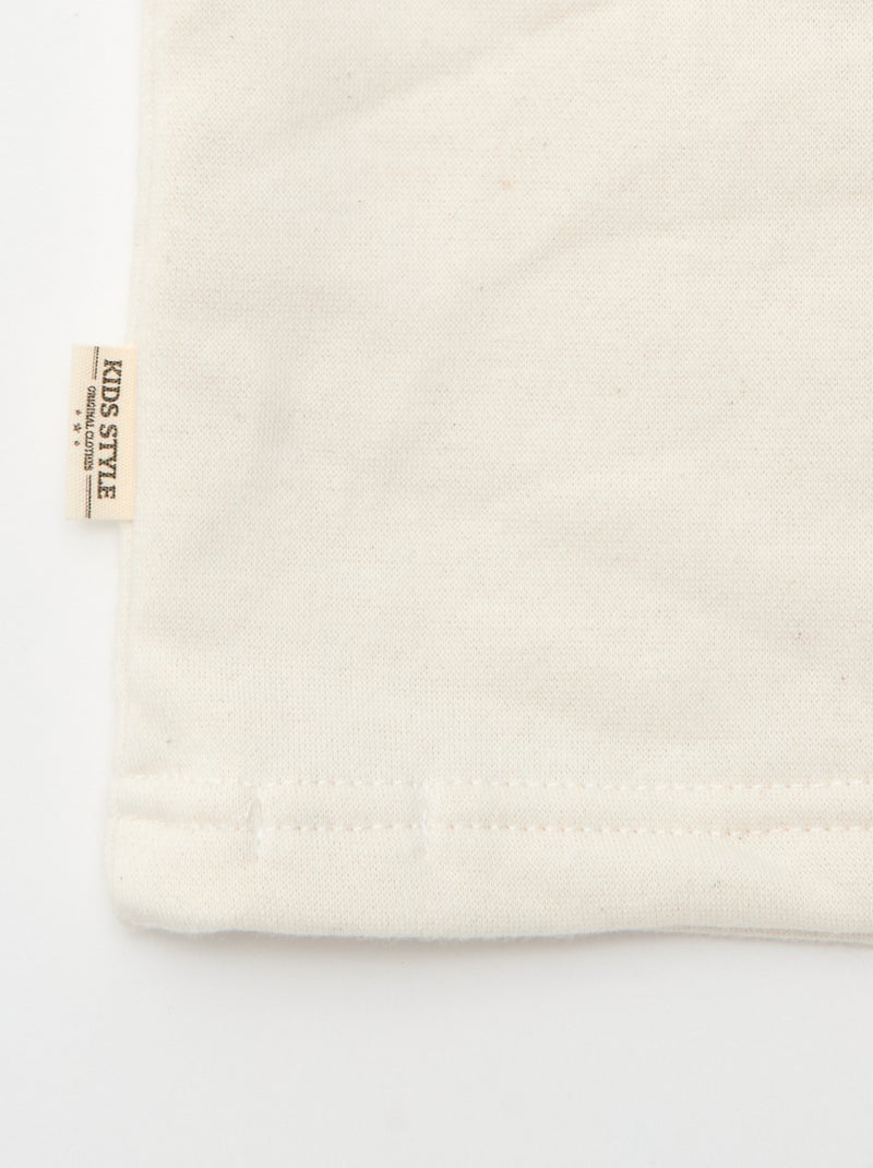 Snood tinta unita foderato Beige - Kiabi