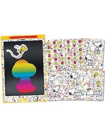 Snoopy 11'' tavoletta Eink multicolore per l'apprendimento del disegno con stencil