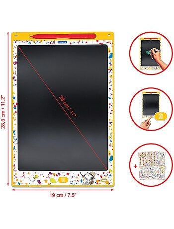 Snoopy 11'' tavoletta Eink multicolore per l'apprendimento del disegno con stencil