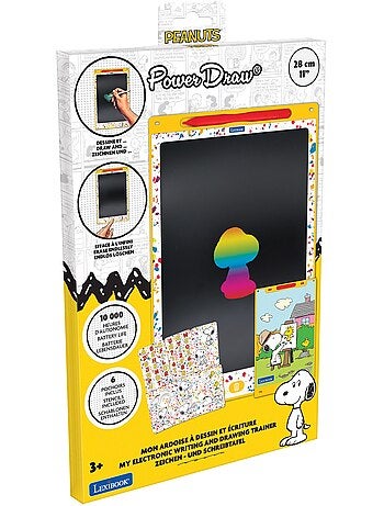 Snoopy 11'' tavoletta Eink multicolore per l'apprendimento del disegno con stencil
