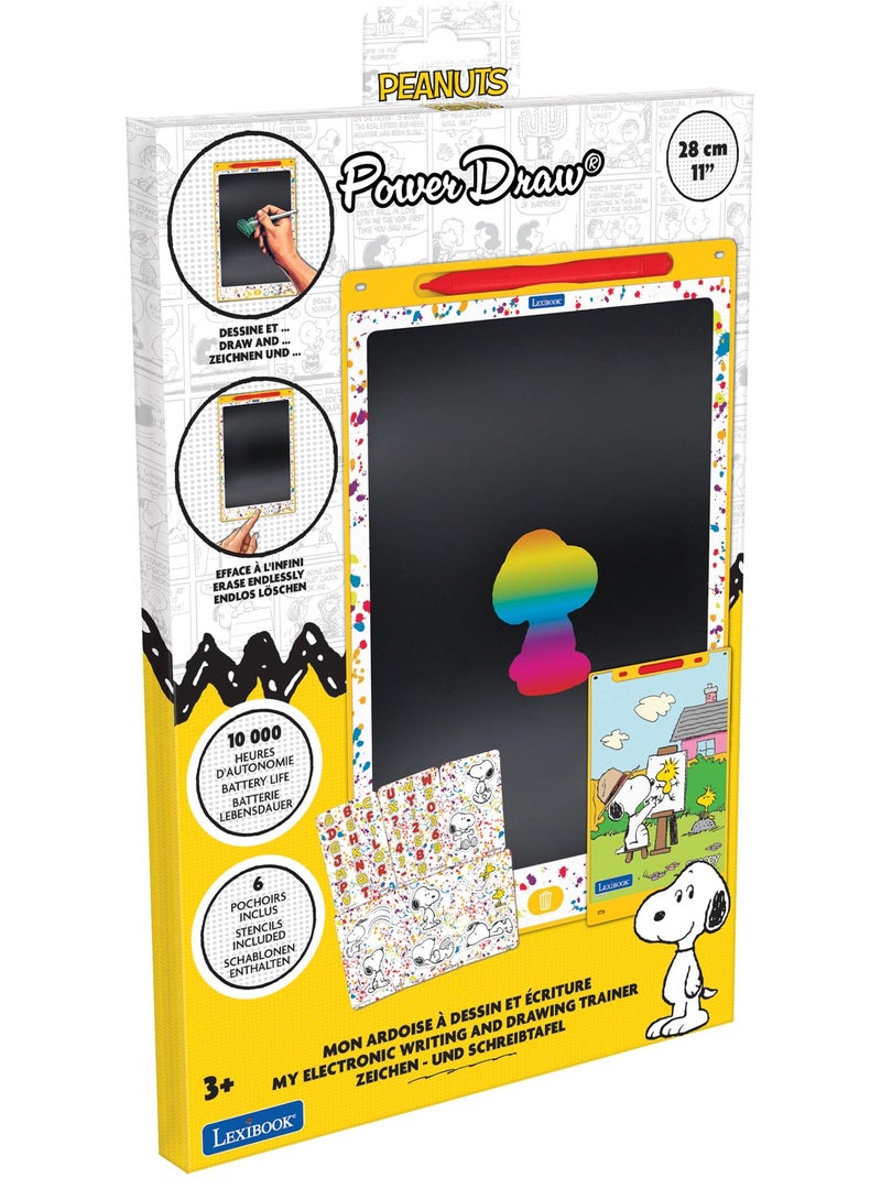 Snoopy 11'' tavoletta Eink multicolore per l'apprendimento del disegno con stencil N/D - Kiabi