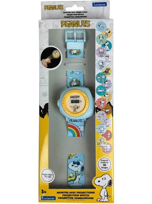 Snoopy orologio digitale a proiezione con 20 immagini da proiettare - Kiabi Snoopy orologio digitale a proiezione con 20 immagini da proiettare - Kiabi
