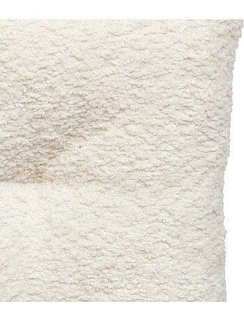 Soana bouclette coprisedia avorio bianco 38x38cm