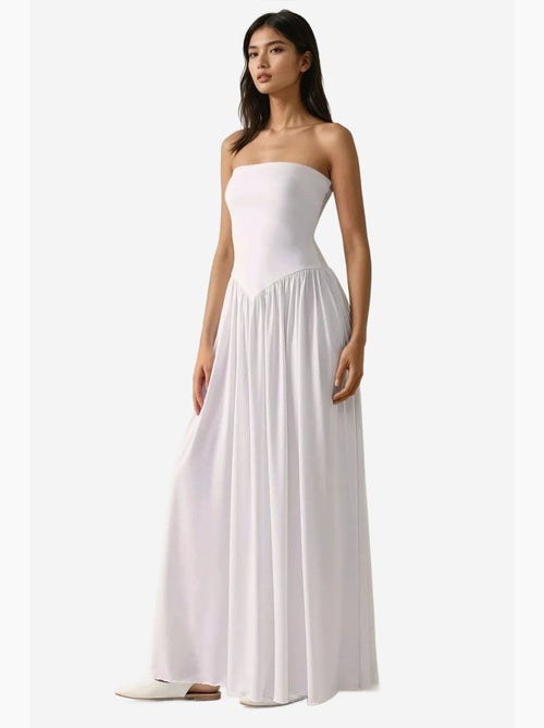 Sofie abito maxi aderente senza spalline hiccup - Kiabi Sofie abito maxi aderente senza spalline hiccup - Kiabi