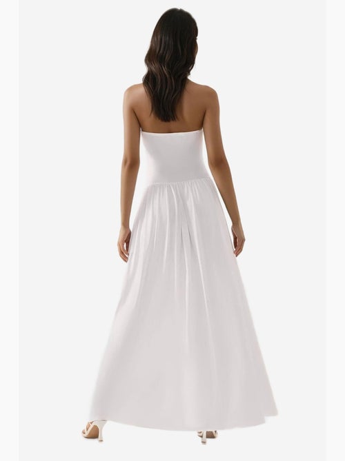 Sofie abito maxi aderente senza spalline hiccup - Kiabi Sofie abito maxi aderente senza spalline hiccup - Kiabi
