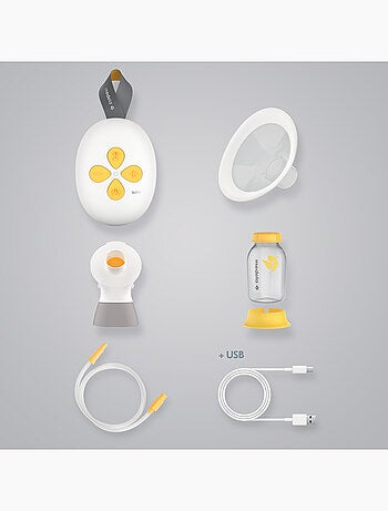 Solo™ - Tiralatte Elettrico Singolo Hands-free 24mm - Compatto, a mani libere, ultra leggero, design