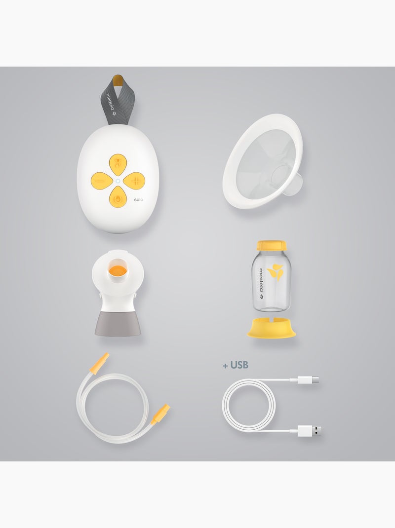 Solo™ - Tiralatte Elettrico Singolo Hands-free 24mm - Compatto, a mani libere, ultra leggero, design Trasparente - Kiabi