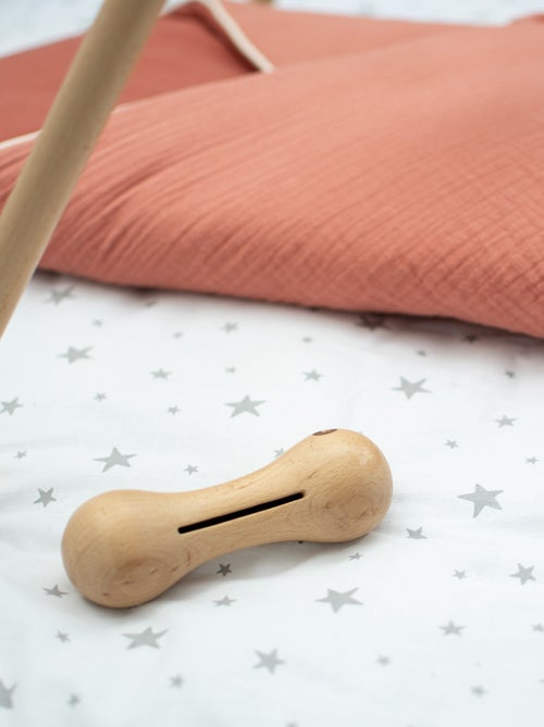 Sonaglino in legno di faggio naturale | SEVIRA KIDS - Kiabi