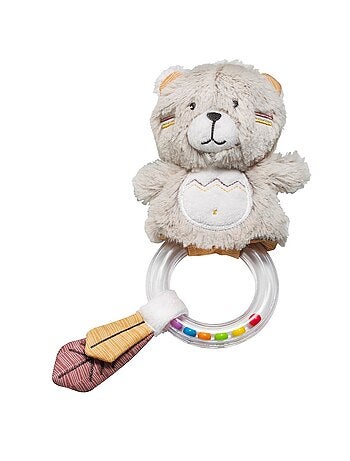 Sonaglio a forma di orso in velluto - SAUTHON