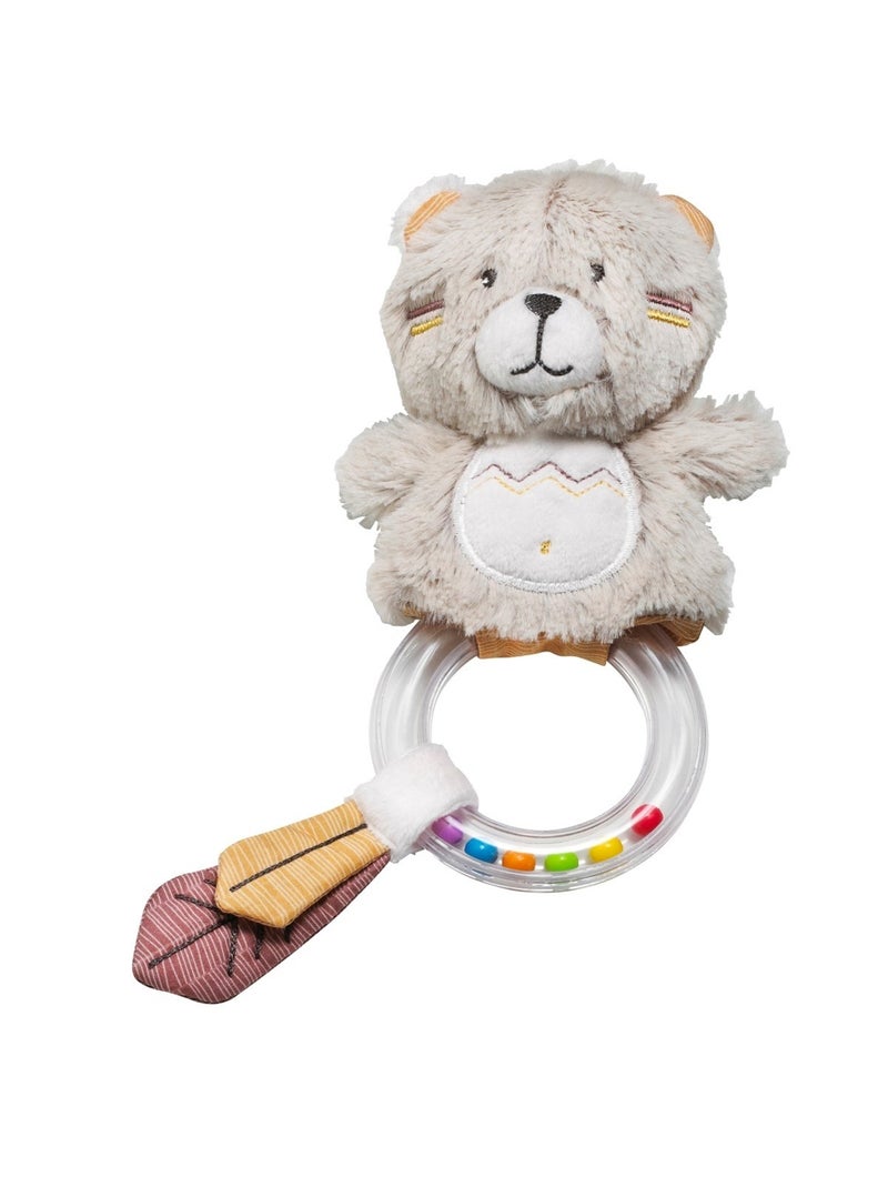 Sonaglio a forma di orso in velluto - SAUTHON Beige - Kiabi