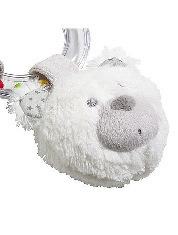 Sonaglio a forma di orso in velluto - SAUTHON
