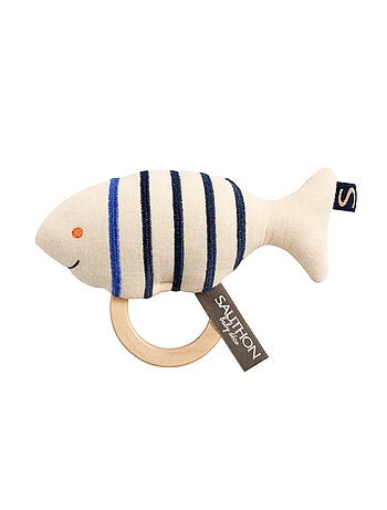 Sonaglio a forma di pesce con anello in - SAUTHON