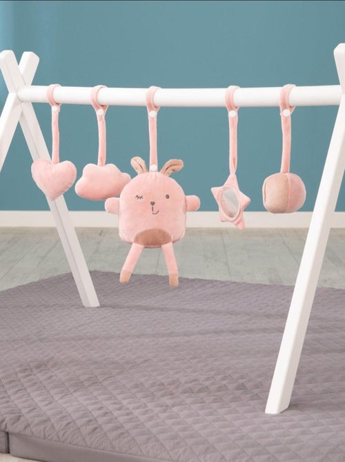 Sonaglio e giochi da appendere all"arco attività – set da 5 pezzi – "Roba Lil Cuties" - Kiabi