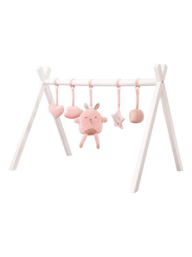 Sonaglio e giochi da appendere all"arco attività – set da 5 pezzi – "Roba Lil Cuties" Rosa chiaro - Kiabi