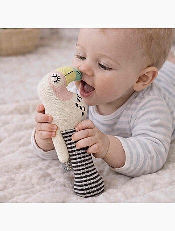 Sonaglio in cotone biologico per bebè | sevira kids | sevira kids