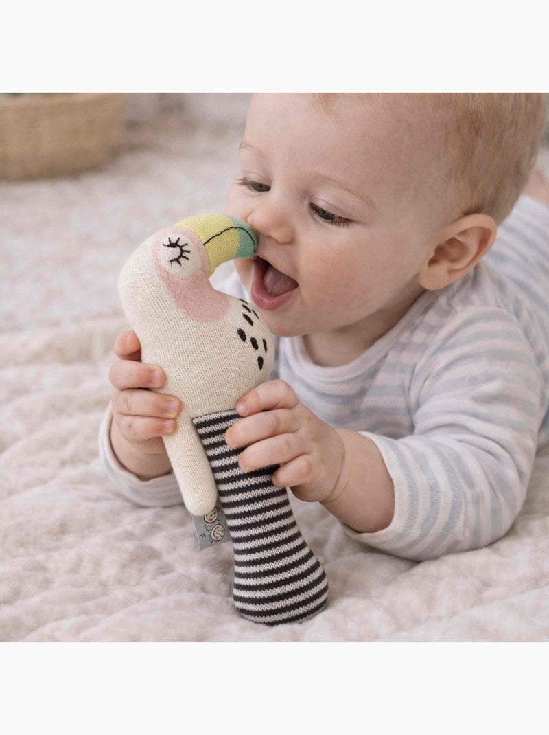 Sonaglio in cotone biologico per bebè | sevira kids | sevira kids Multicolore - Kiabi