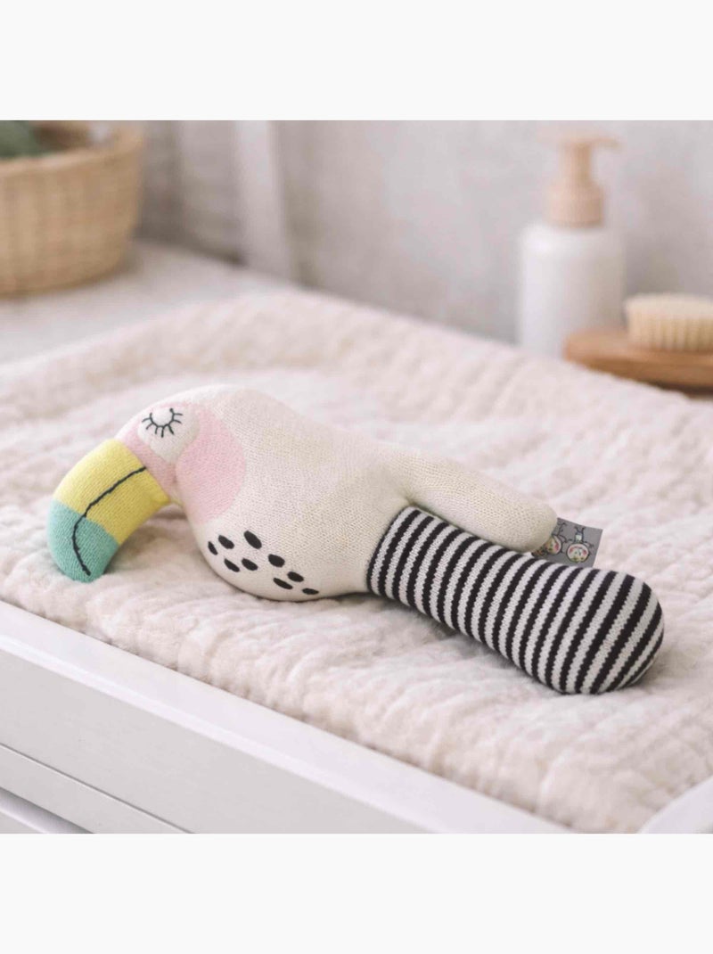 Sonaglio in cotone biologico per bebè | sevira kids | sevira kids Multicolore - Kiabi